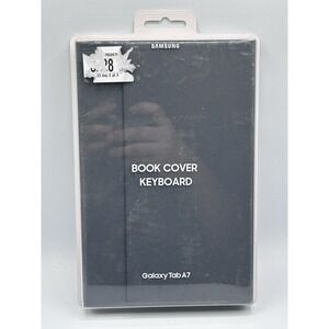 Samsung Galaxy Tab A7 Book Cover Keyboard - Gray